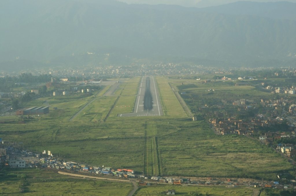 Katmandu airport